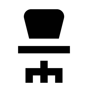  Döner Sand. vektör simgesi