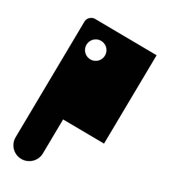 Cleaver Vector Icono — Vector de stock