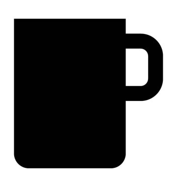  Çay kupa vektör simgesi 