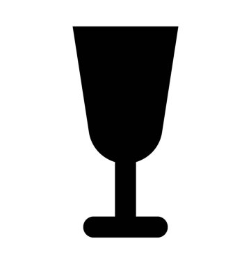  Bir bardak su vektörü simgesi