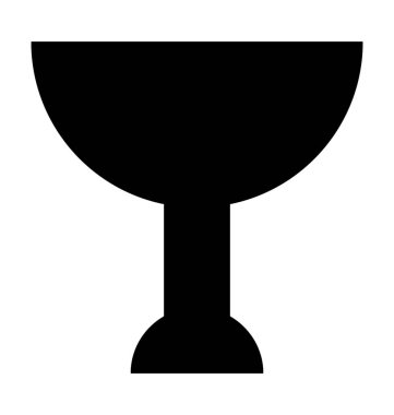  şarap cam vektör simgesi