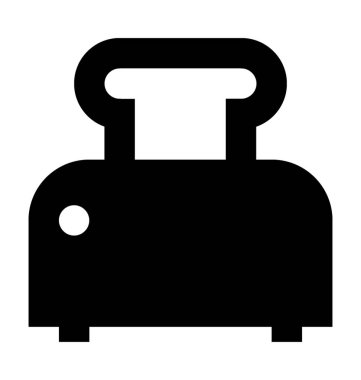  Ekmek kızartma makinesi vektör simgesi