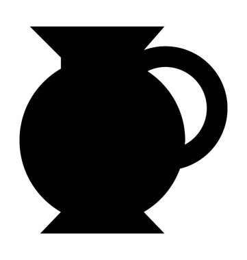  İbrik vektör simgesi