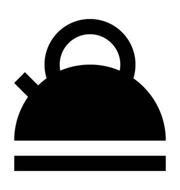  Çaydanlık vektör simgesi