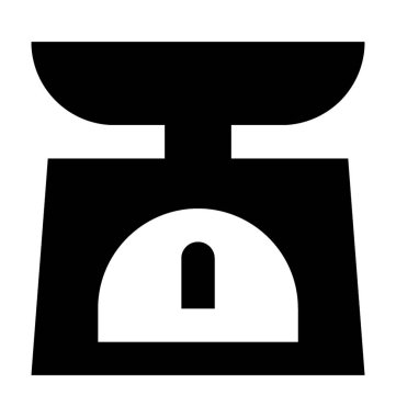  Mutfak boyutu vektör simgesi