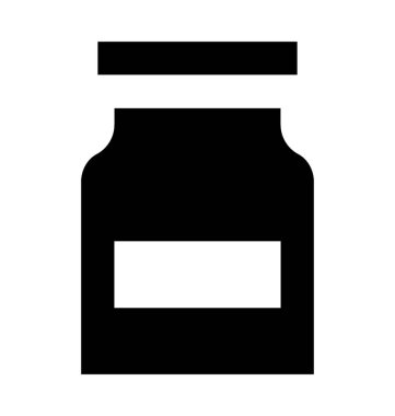  Mason kavanoza vektör simgesi