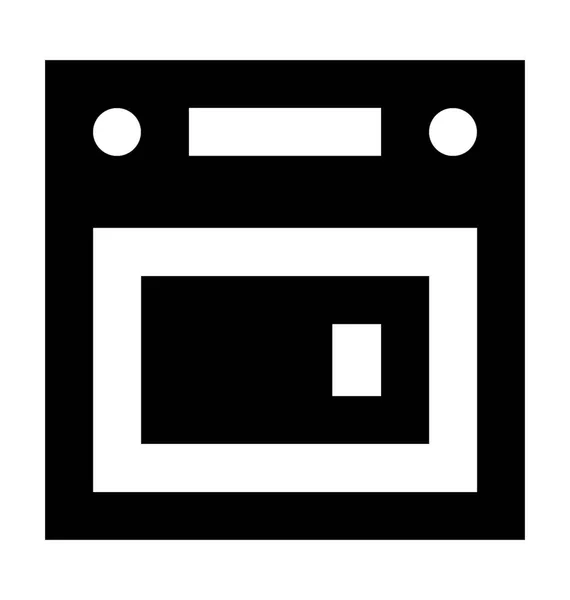 Gama de cocción Vector Icono — Archivo Imágenes Vectoriales