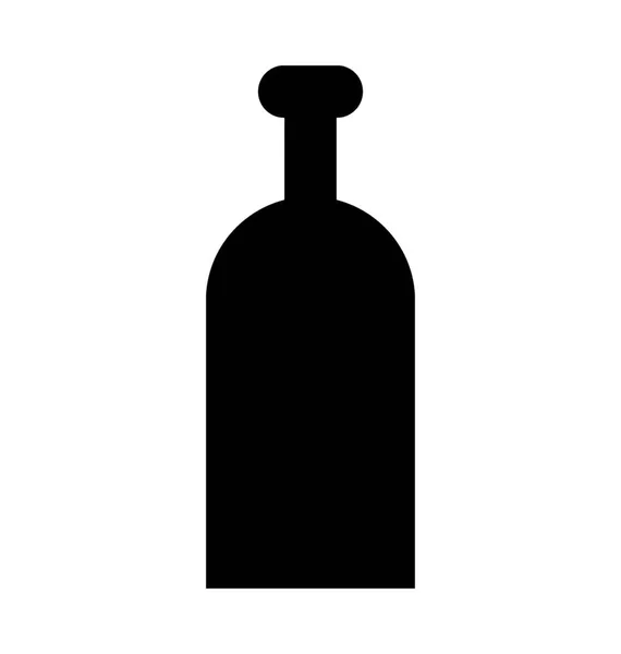 Oil Bottle Vector Icon — Stock Vector