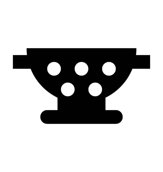 Sieb-Vektorsymbol — Stockvektor