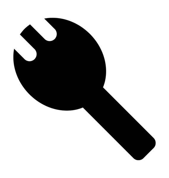 Fork Vector Icon — Stock Vector
