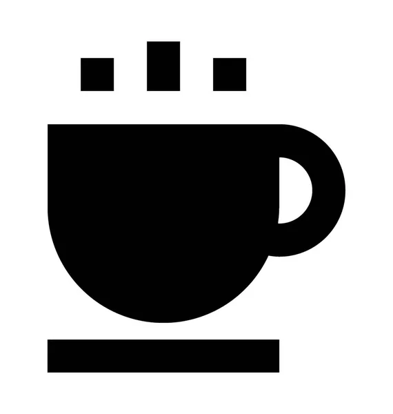 Icono de vector de té caliente — Vector de stock