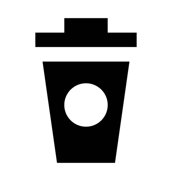 Kaffeetassen-Vektorsymbol — Stockvektor