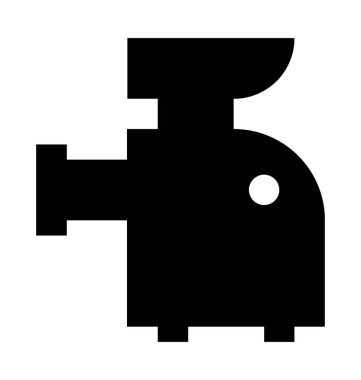  Doğrayıcılardan makine vektör simgesi