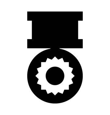  Madalya vektör simgesi 