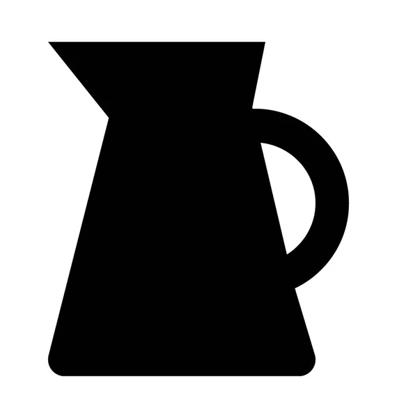 Icono del vector de la jarra — Archivo Imágenes Vectoriales