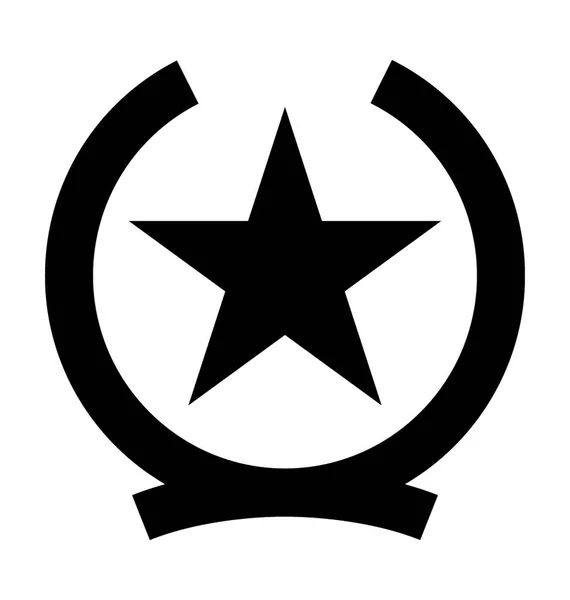 Star Award-Vektor-Ikone — Stockvektor