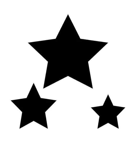 Estrellas Vector iconos — Vector de stock