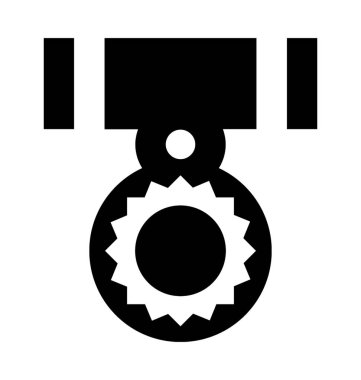  Madalya vektör simgesi 