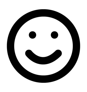  Gülümseyen Vektör simgesi 