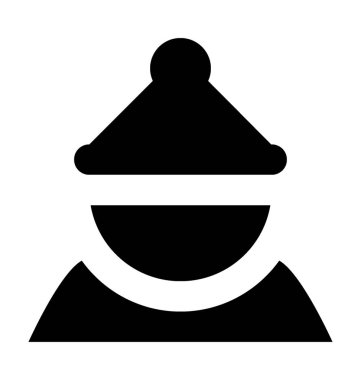  Bebek siluet vektör simgesi 