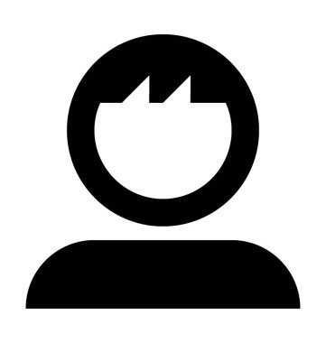  Çocuk vektör simgesi 