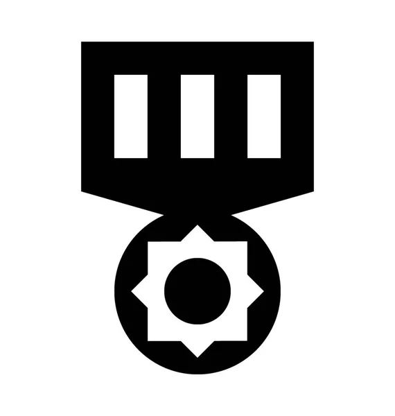 Medalj vektor Icon — Stock vektor