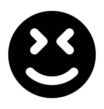  Mutlu gülen vektör simgesi