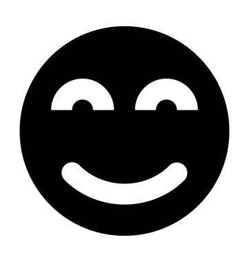  Mutlu gülen vektör simgesi