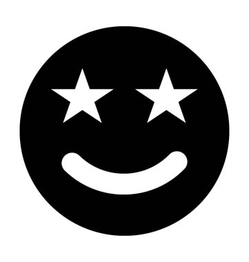  Mutlu yüz vektör simgesi