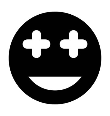  Mutlu gülen vektör simgesi