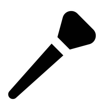  Makyaj fırça vektör simgesi