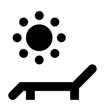  Bronzlaşma vektör simgesi