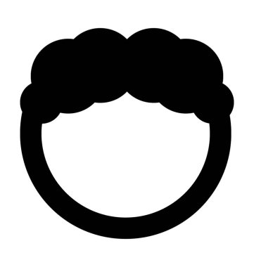  Yüzü olmayan adam vektör simgesi