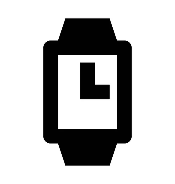 Icône vectorielle montre bracelet — Image vectorielle