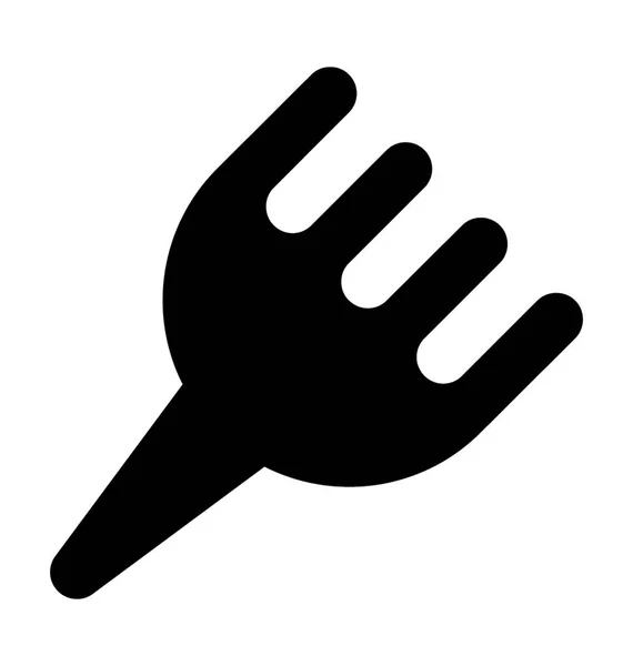 Tinting Brush Vector Icon — Stock Vector