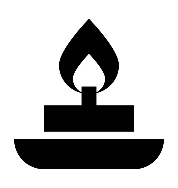 蜡烛矢量图标 — 图库矢量图片