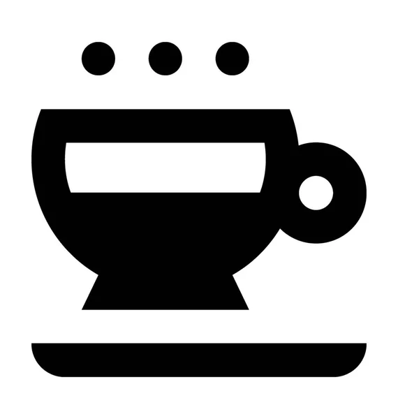 Icono de vector de té caliente — Vector de stock