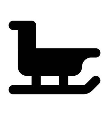  Kızak vektör simgesi