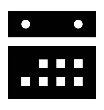  Takvim vektörü simgesi