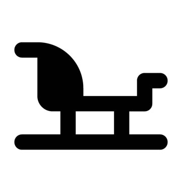  Kızak vektör simgesi