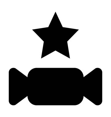  şeker vektör simgesi