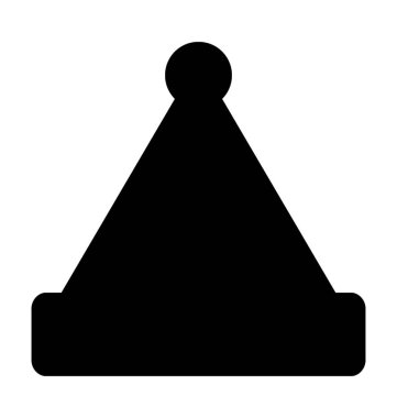  Örme kap vektör simgesi 