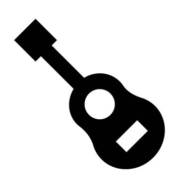  Gitar vektör simgesi