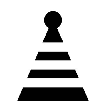  Parti Cap vektör simgesi