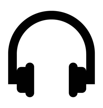  Kulaklık vektör simgesi