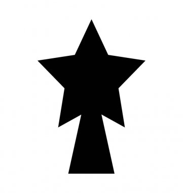  Yıldız süs vektör simgesi