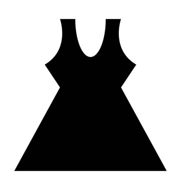  Oyuncak bebek elbise vektör simgesi