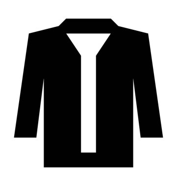  Resmi kıyafetler vektör simgesi