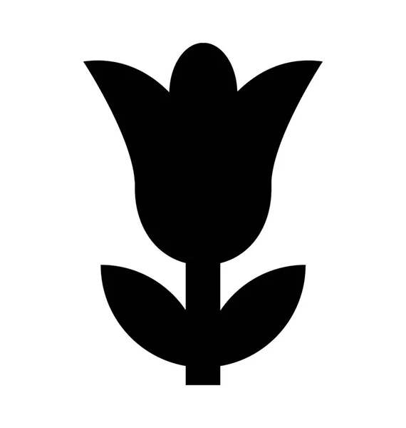 Tulip Vector Icon — Stock Vector