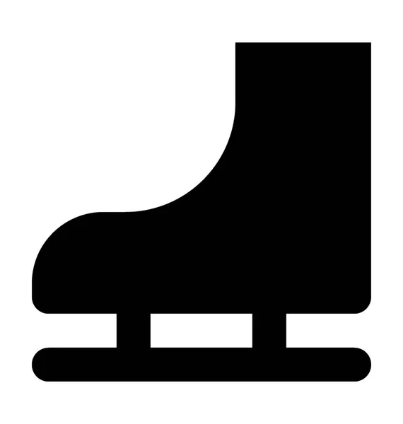 Icona vettoriale pattini su ghiaccio — Vettoriale Stock